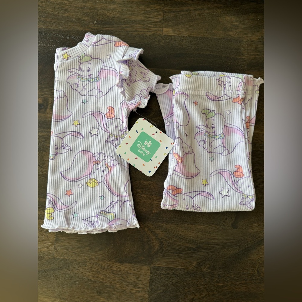 Disney's Dumbo Baby Girl Two Piece Outfit